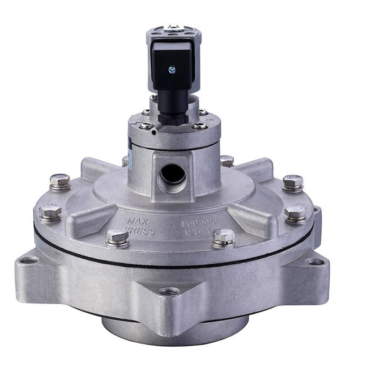 Kaksoiskalvo, upotettu solenoidipulssiventtiili